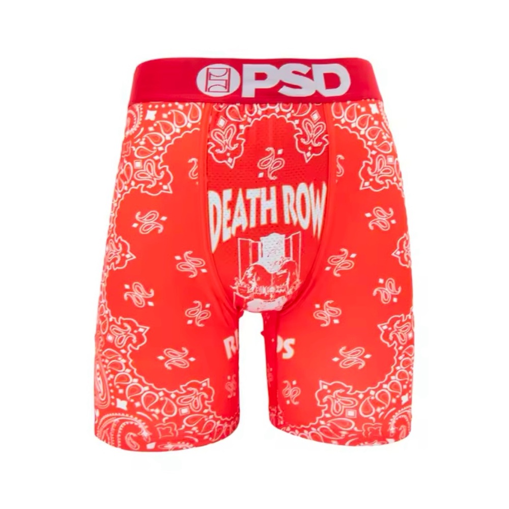 PSD Death Row Records Bandana Athletic Urban Boxers Briefs Underwear